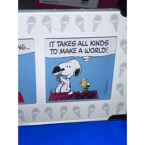 Hallmark "It Takes All Kinds!" Limited Edition Snoopy Comic Strip Frame - Picture 9 of 10